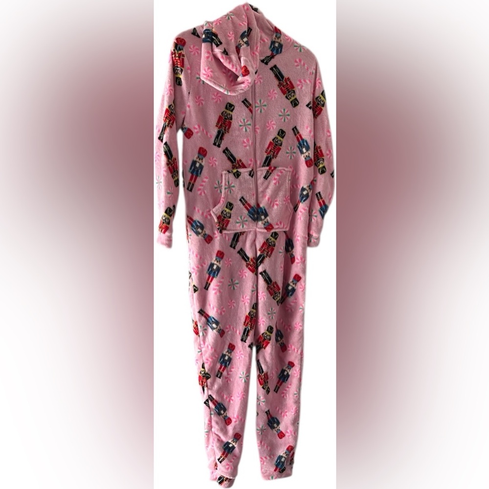 Charming Pink Nutcracker Women's Pajama onesie